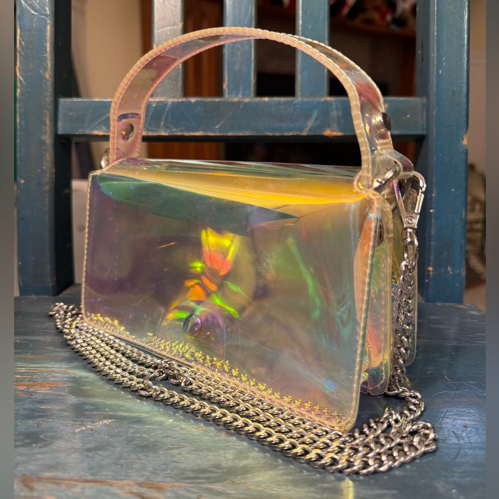 Zara Holographic Handbag